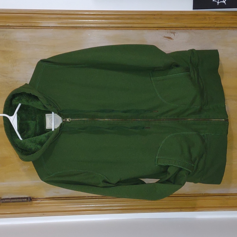 Merona fur lined zip hoodie